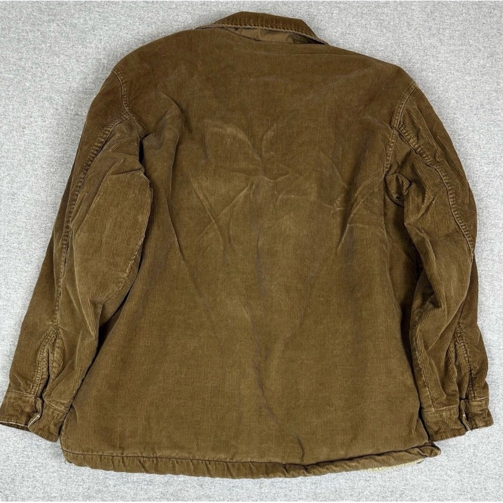 VTG Y2K Old Navy Painters Coat
Mens Large Brown Corduroy
Sherpa Lined - Picture 4 of 9